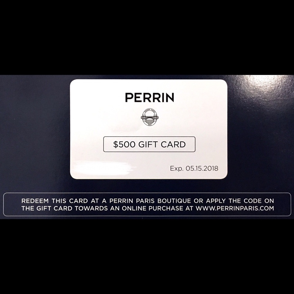 $500 Voucher to PerrinParis.com